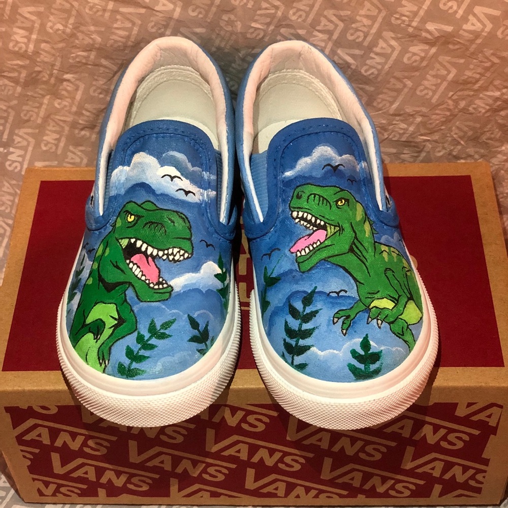 Custom T-Rex Vans